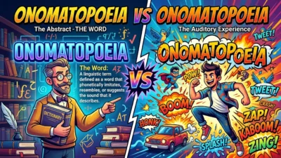 Onamonapia vs Onomatopoeia