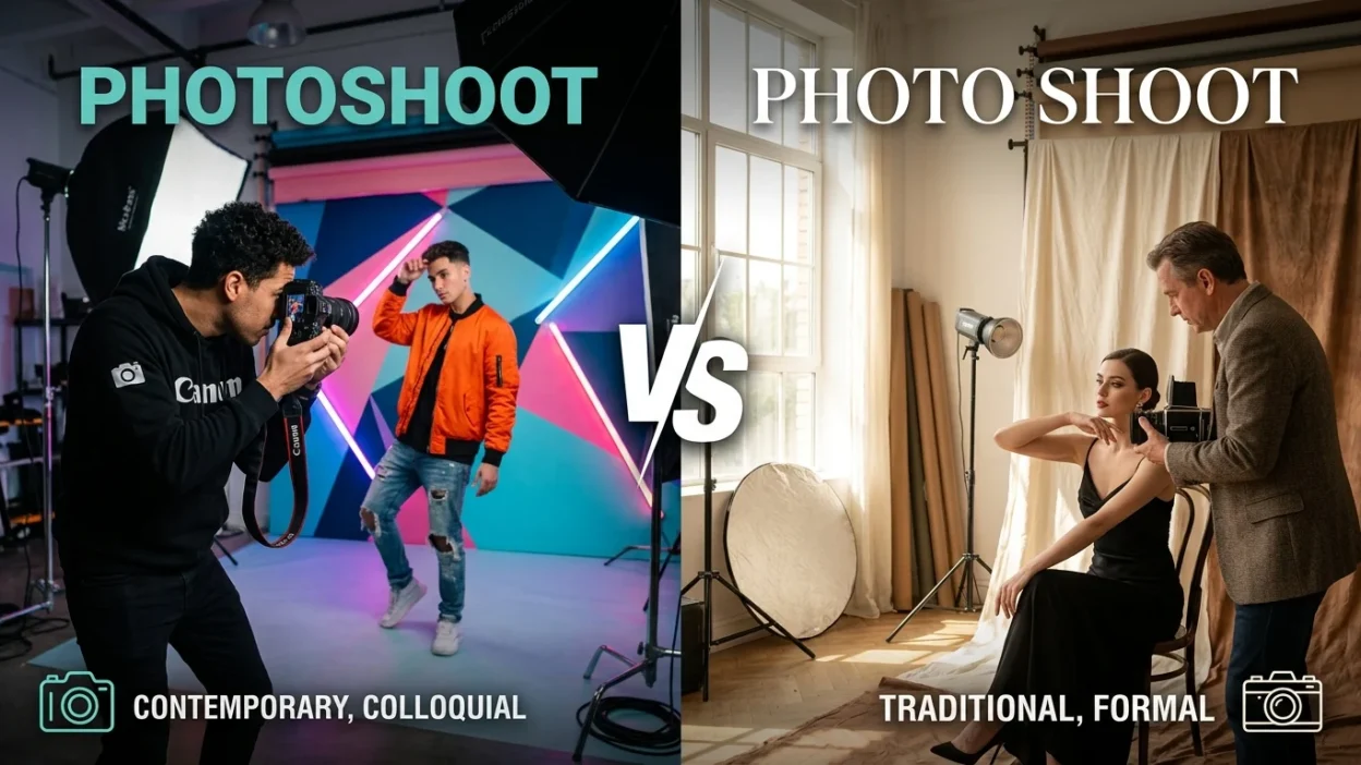 Photoshoot vs Photo Shoot