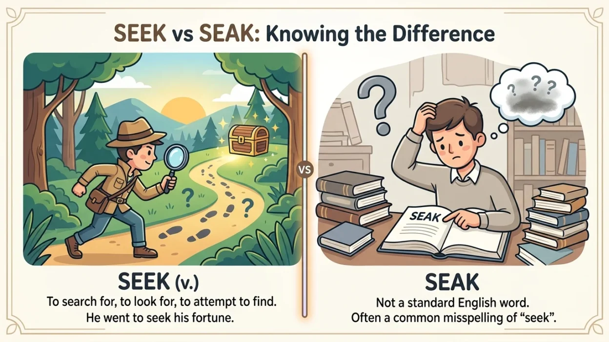 Seak vs Seek