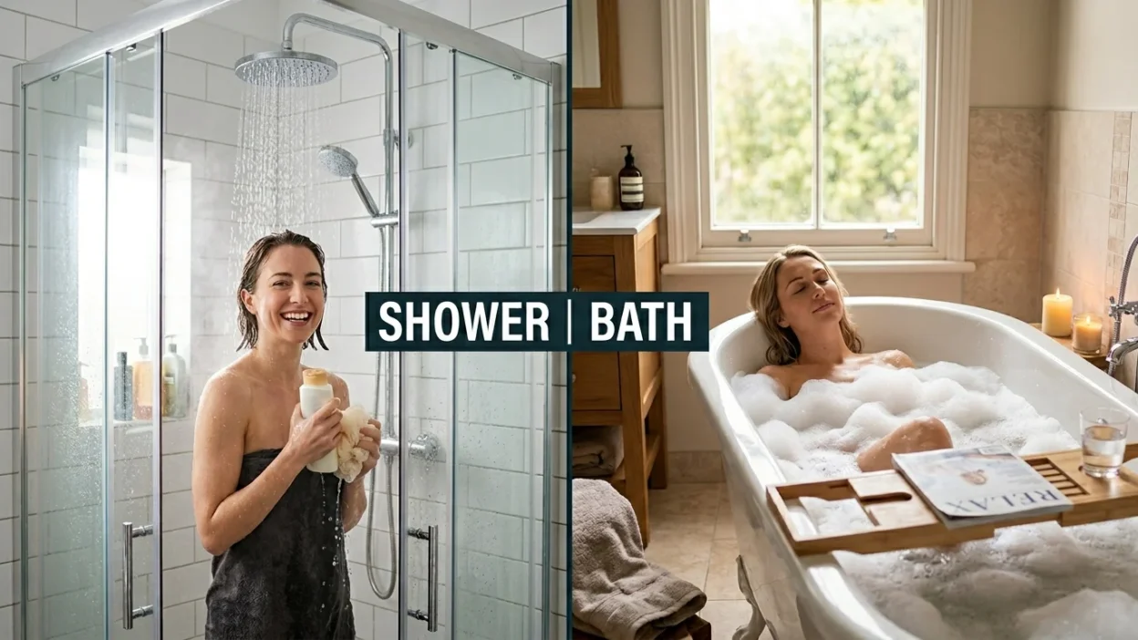 Shower vs Bath