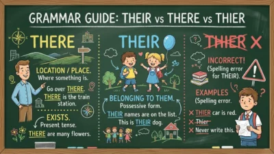 Their vs There vs Thier